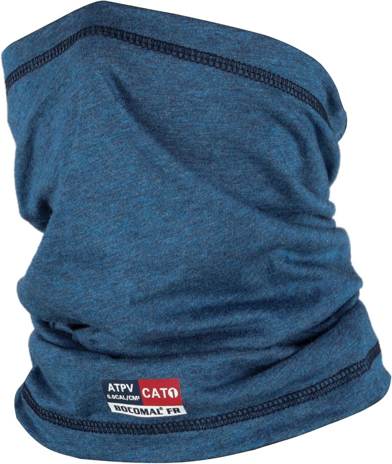 BOCOMAL FR Neck Gaiter Face Mask for Summer 4oz EX Lightweight Flame Resistant Welding Hood-CAT1 - Image 1